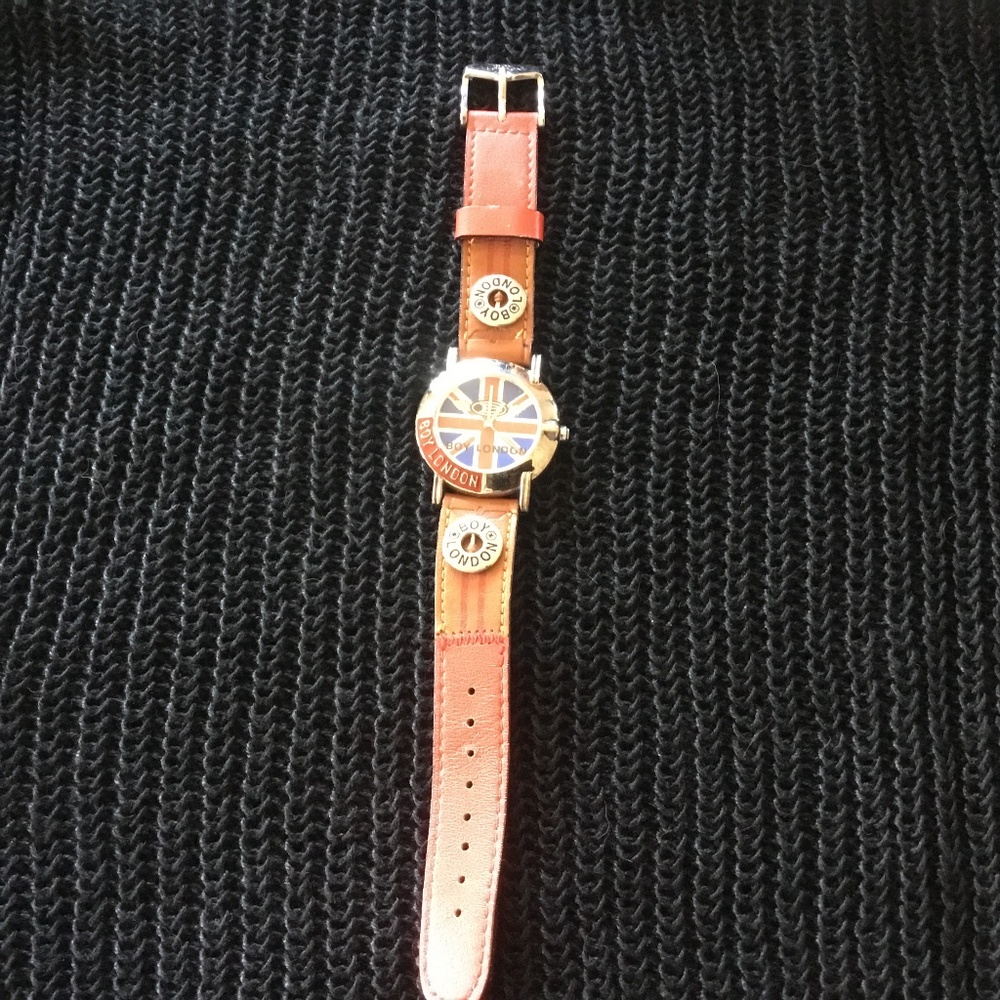 Boy London Union Jack watch